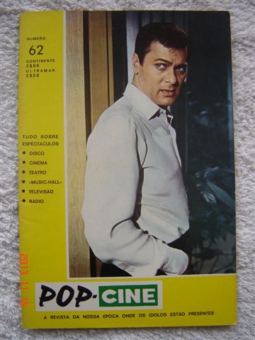 POP-CINE magazine side cover Issue 62  1967